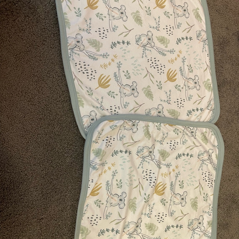 Copper Pearl Burp Cloths